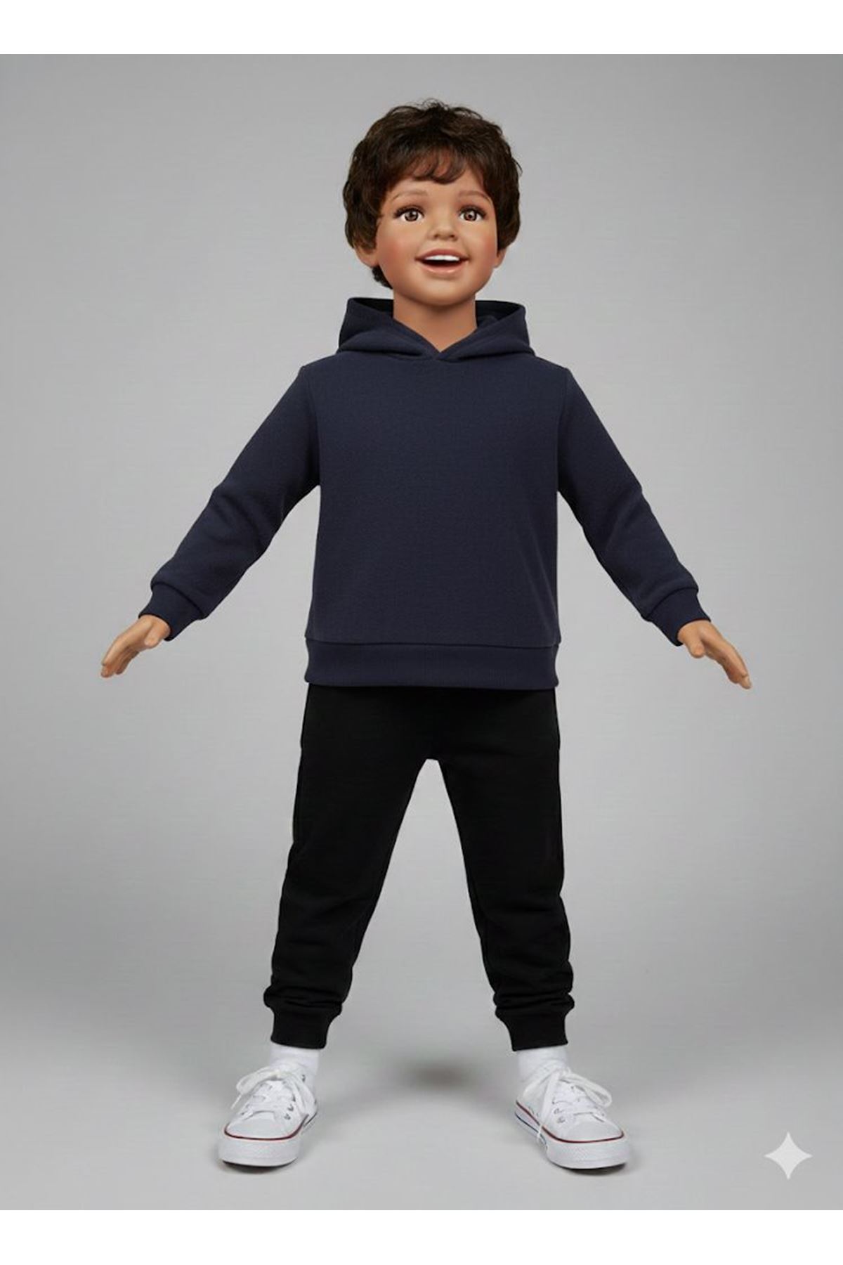 Çocuk Unisex Kapüşonlu Sweatshirt